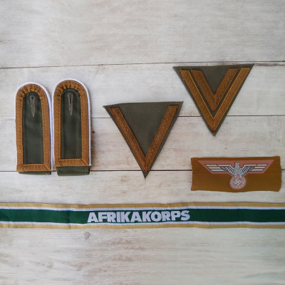 Lote de colección DAK Afrika Korps